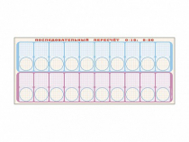 Панно демонстрационное магнитно-маркерное для изучения состава числа "Объекты, предназначенные для демонстрации последовательного пересчета от 0 до 10; от 0 до 20" + комплект тематических магнитов КМ-7 - «globural.ru» - Махачкала