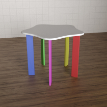 Детский стол «Радужное облачко» - «globural.ru» - Махачкала