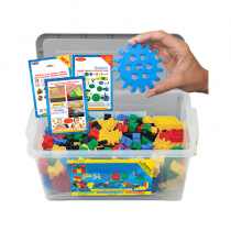 Конструктор "Шестеренки, шкивы" 400 деталей - «globural.ru» - Махачкала