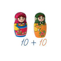 Счетный материал на магнитах "Матрешки". - «globural.ru» - Махачкала