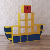 Стеллаж для игрушек "Пароход" - «globural.ru» - Махачкала