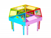 Творческая лаборатория. Стол для детей. Комплектация оптима. - «globural.ru» - Махачкала