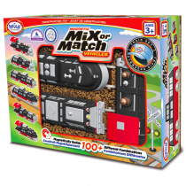 Магнитный конструктор Транспорт "Смешай и собери". Серия Поезда   Стартовый набор - «globural.ru» - Махачкала