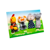 Набор пальчиковых кукол к сказке "Курочка Ряба" - «globural.ru» - Махачкала