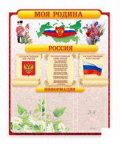 Стенд "Наша родина Россия" - «globural.ru» - Махачкала