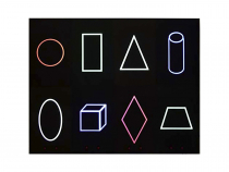 Панель "Цветные фигуры-8" (вариант 1) - «globural.ru» - Махачкала