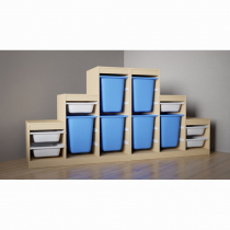 Стеллаж «Голубые облака» - «globural.ru» - Махачкала