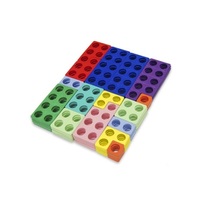 Нумирошка. Набор цветных пластиковых форм 80 штук в коробке по методике Нумикон - «globural.ru» - Махачкала