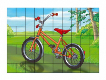 Магниты-пазлы "Велосипед" - «globural.ru» - Махачкала