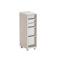 Стеллаж с лотками Робик 001 (дуб молочный) - «globural.ru» - Махачкала