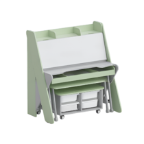 Набор мебели «Конструкторское бюро» (серый/фисташковый) - «globural.ru» - Махачкала