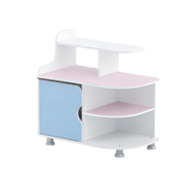 Тумба для пособий (белый/зефир/прибрежный синий)  - «globural.ru» - Махачкала