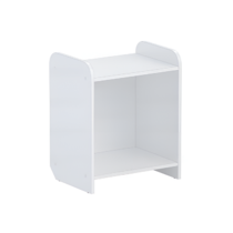 Стеллаж для игрушек и пособий "Росток 3" (белый) - «globural.ru» - Махачкала