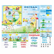 Стенд "Погода" с карманами для вставок - «globural.ru» - Махачкала