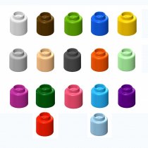  Элемент конструктора одиночный одноцветный Color Blocks 100 штук - «globural.ru» - Махачкала