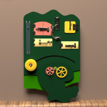 Бизиборд "Зелёная лапа" - «globural.ru» - Махачкала