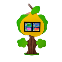 Интерактивная напольная пристенная доска «Груша» - «globural.ru» - Махачкала