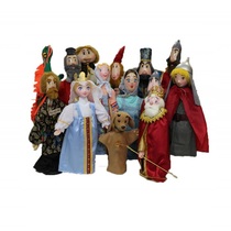 Комплект театральных кукол "Никита Кожемяка и Змей Горыныч" - «globural.ru» - Махачкала