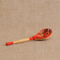 Музыкальная ложка с Хохломской и Городецкой росписью - «globural.ru» - Махачкала