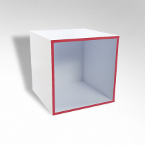 Открытая настенная полка-секция ТР1 ЛДСП  - «globural.ru» - Махачкала