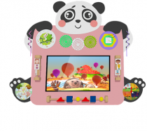 Настенный интерактивный комплекс бизиборд "Панда" - «globural.ru» - Махачкала