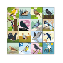 Коврик для логобота Пчелка "Птицы" - «globural.ru» - Махачкала