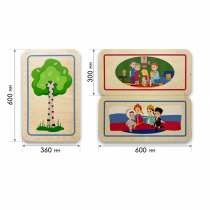 Набор стеновых панелей «Символы России - Традиции» - «globural.ru» - Махачкала