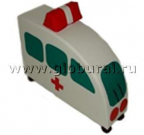 Напольная мягкая игрушка «Скорая помощь» каталка - «globural.ru» - Махачкала