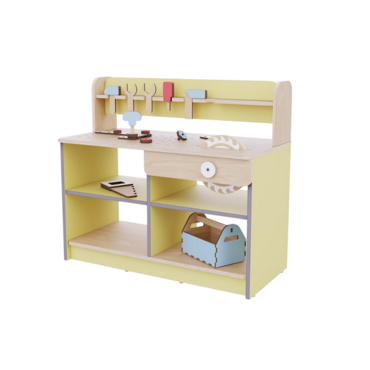 Верстак с набором инструментов из коллекции «НЕГА» (желтый) - «globural.ru» - Махачкала