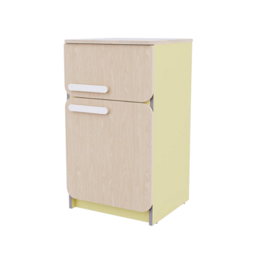 Холодильник из коллекции «НЕГА» (желтый) - «globural.ru» - Махачкала