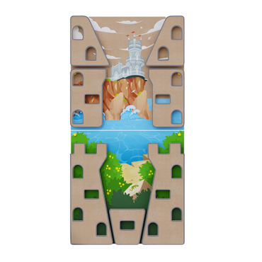 Скалодром для детей «Замок Ласточкино Гнездо в Крыму» из серии «Моя Россия» - «globural.ru» - Махачкала