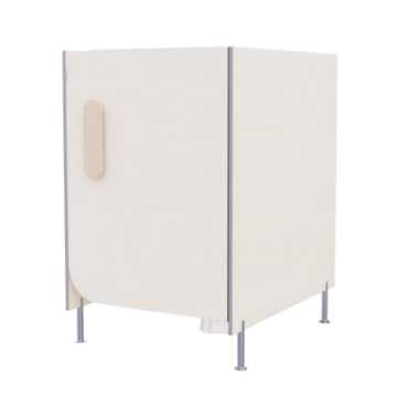 Гигиеническая кабинка из коллекции «НЕГА» (цвет бежевый) - «globural.ru» - Махачкала