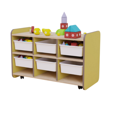 Мобильный модуль для хранения из коллекции «НЕГА» (цвет желтый) - «globural.ru» - Махачкала