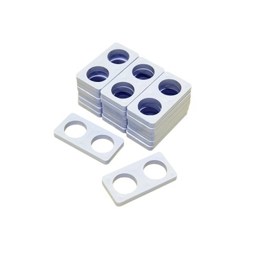 Нумирошка. Набор из 20 пластиковых форм - «Двойки» по методике Нумикон - «globural.ru» - Махачкала