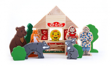 Комплект игрушек для сказкотерапии "Колобок" - «globural.ru» - Махачкала