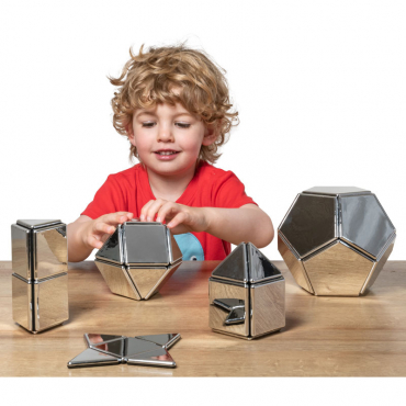 Зеркальный магнитный Полидрон. Комплект на группу - «globural.ru» - Махачкала