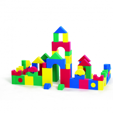 Блоки геометрические мягкие. Набор для класса. - «globural.ru» - Махачкала