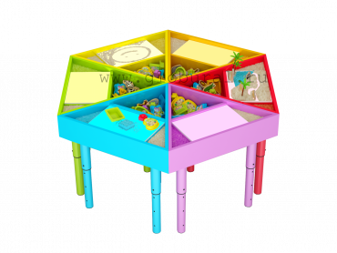 Творческая лаборатория. Стол для детей. Комплектация оптима. - «globural.ru» - Махачкала
