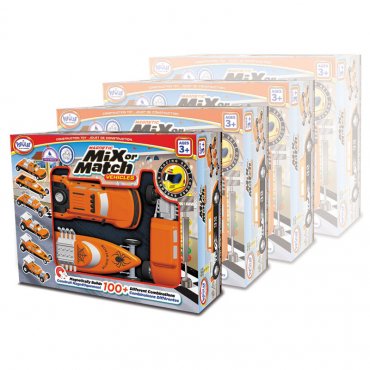 Магнитный конструктор Транспорт "Смешай и собери". Серия Гонка  Комплект на группу - «globural.ru» - Махачкала