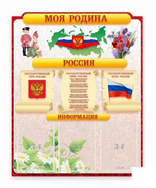 Стенд "Наша родина Россия" - «globural.ru» - Махачкала