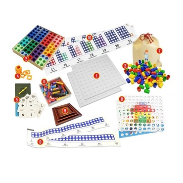 Нумирошка. Базовый набор для индивидуальных занятий с детьми младшего возраста от 3 до 5 лет  - «globural.ru» - Махачкала