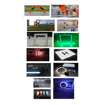 Стандартизированная трасса F3UDH-350 для обучения пилотов по классам F3U MultiGP LightSeries - «globural.ru» - Махачкала