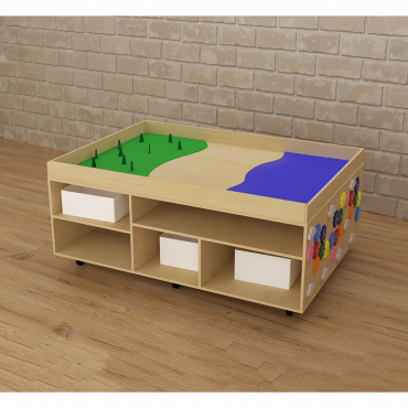 STEAM Многофункциональный стол Море суша и лес - «globural.ru» - Махачкала