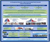 Стенд "Социально-экономическая география. Воссоздание населения" - «globural.ru» - Махачкала