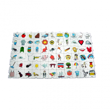 Образовательный конструктор "Мои первые слова" 66 деталей - «globural.ru» - Махачкала