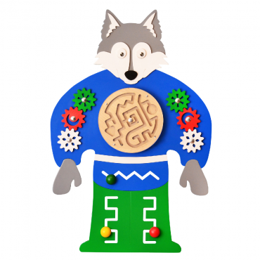 Бизиборд «Волчок- Серый Бочок» - «globural.ru» - Махачкала