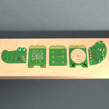 Бизиборд "Крокодил Гена" - «globural.ru» - Махачкала