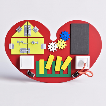 Бизиборд "Любящее сердце" - «globural.ru» - Махачкала