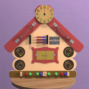 Бизиборд "Теремок" - «globural.ru» - Махачкала