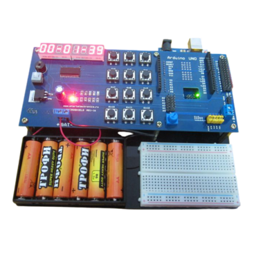 Набор для быстрого прототипирования электронных устройств на основе микроконтроллерной платформы "Макрошилд MS1-16 KV" - «globural.ru» - Махачкала